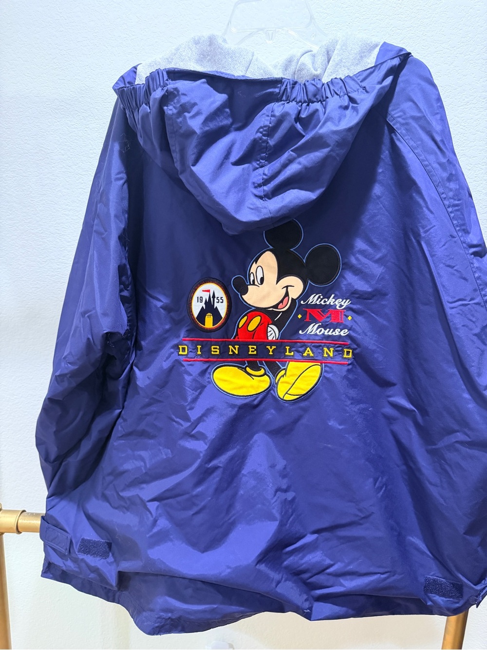 Vintage Disneyland Resort Mickey Mouse Windbreaker Jacket XXL